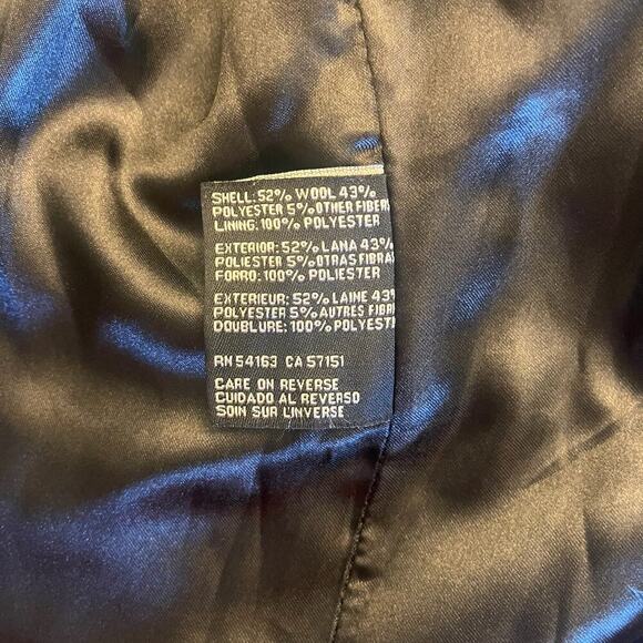 Cole Haan Harriet Longline Wool Coat Size 4 Gray - Picture 12 of 13